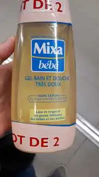 MIXA - Bébé - Gel bain et douche très doux