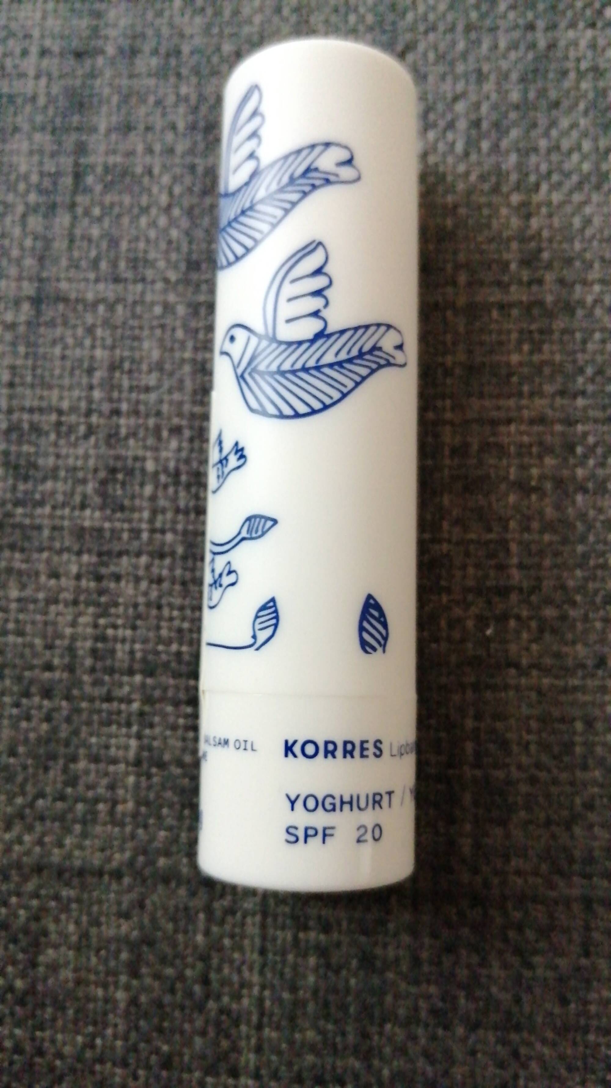 KORRES - Yoghurt - Lipbalm SPF 20