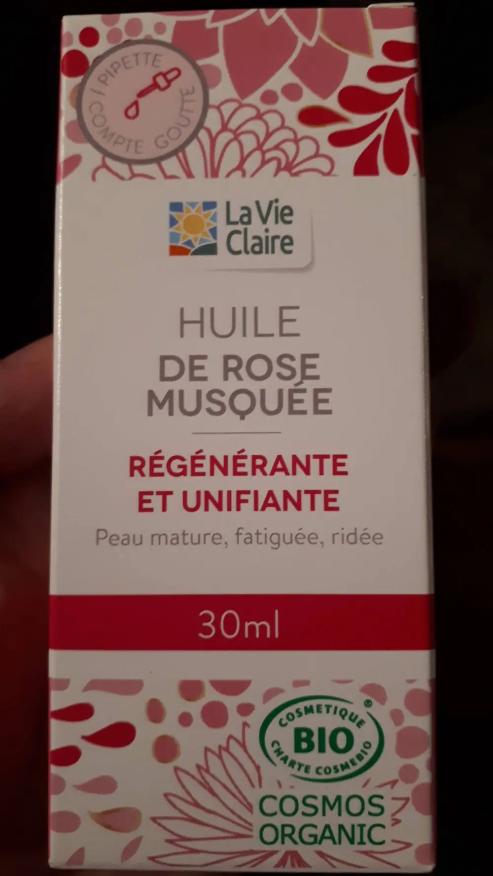 LA VIE CLAIRE - Huile de rose musquée régénérante et unifiante