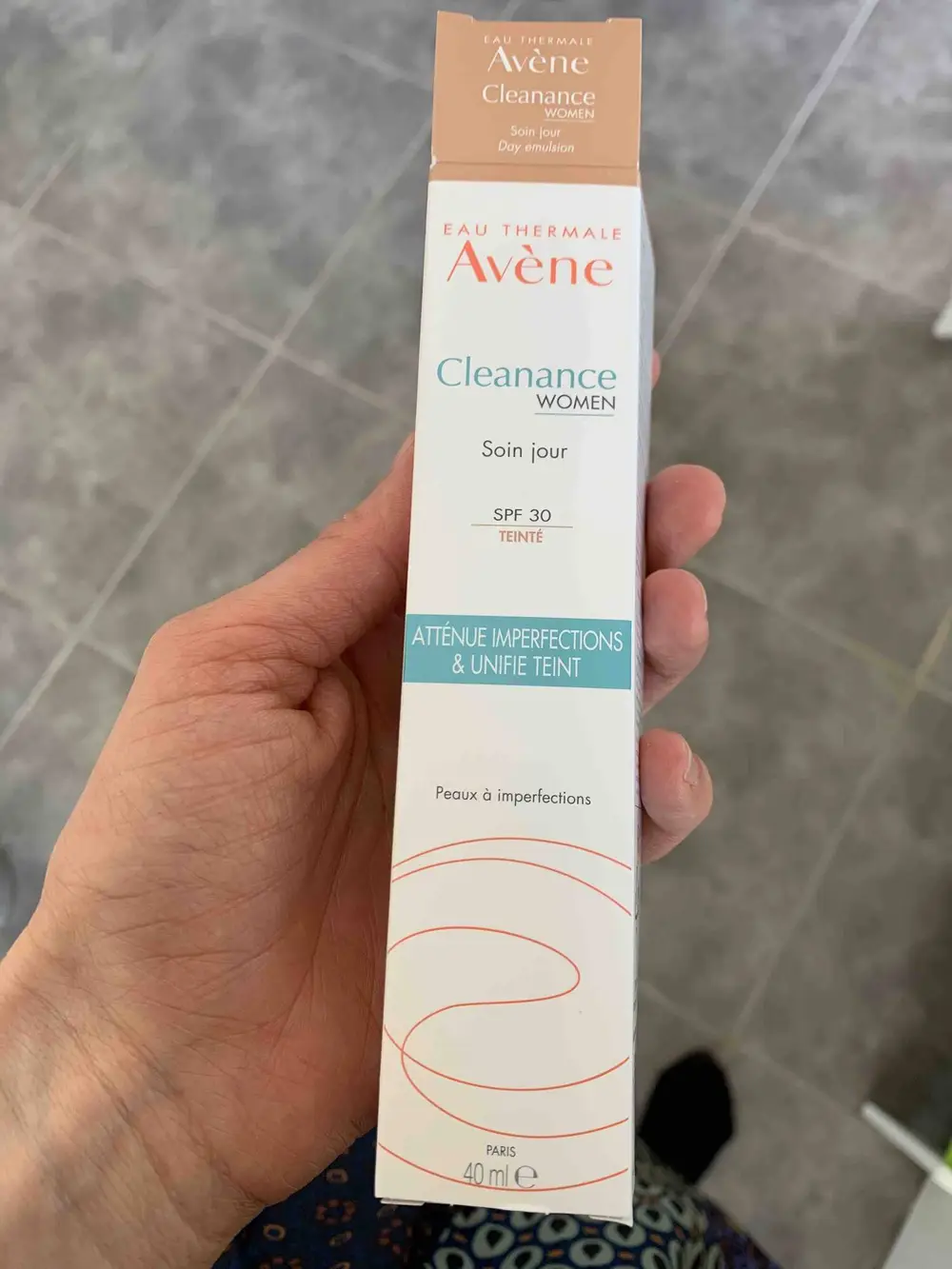 AVÈNE - Cleanance Women - Soin jour SPF 30