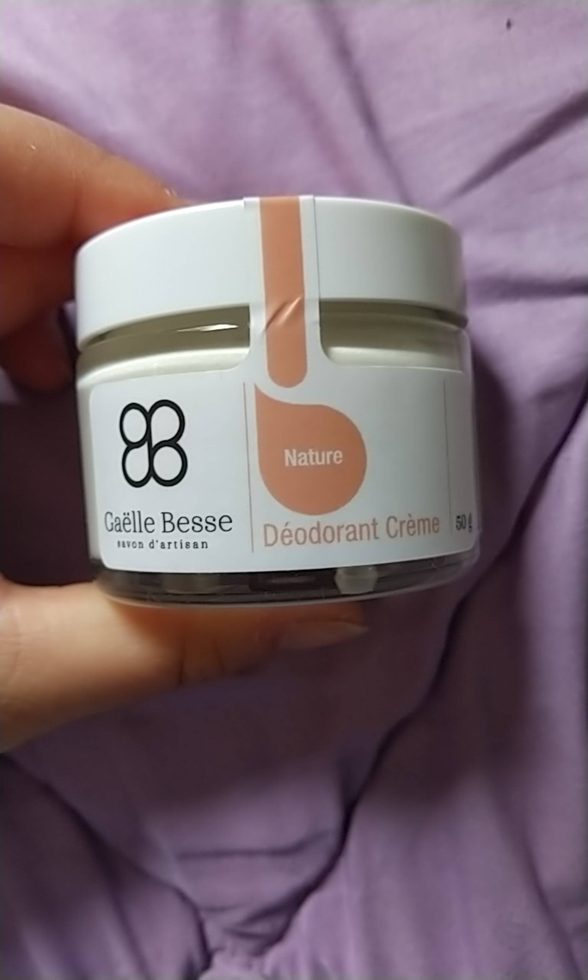 GAËLLE BESSE - Nature - Déodorant crème