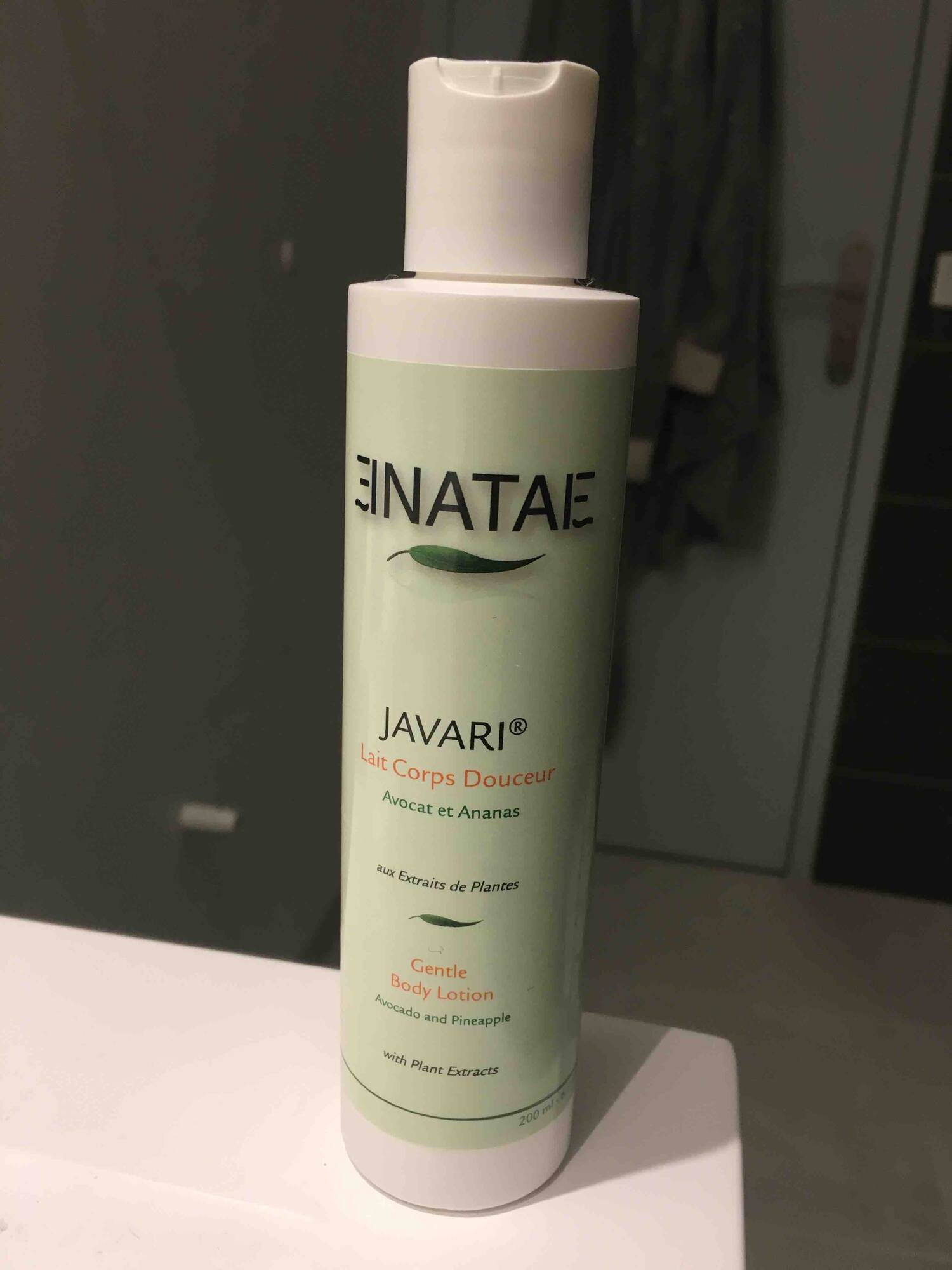 ENATAE - Javari - Lait corps douceur avocat et ananas
