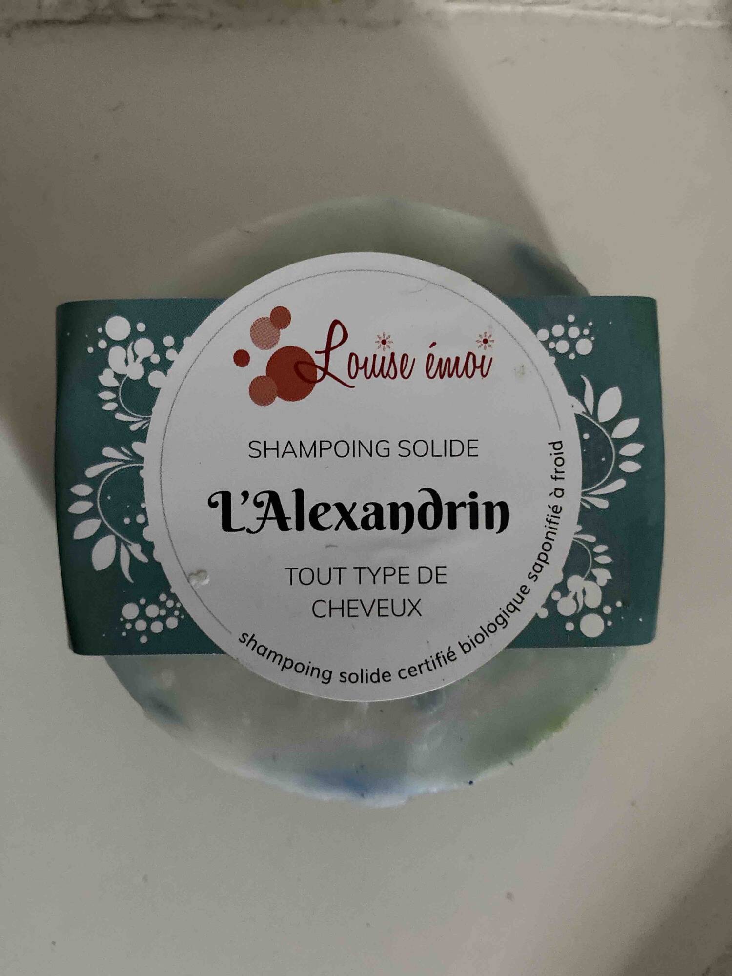 LOUISE ÉMOI - L'Alexandrin - Shampooing solide
