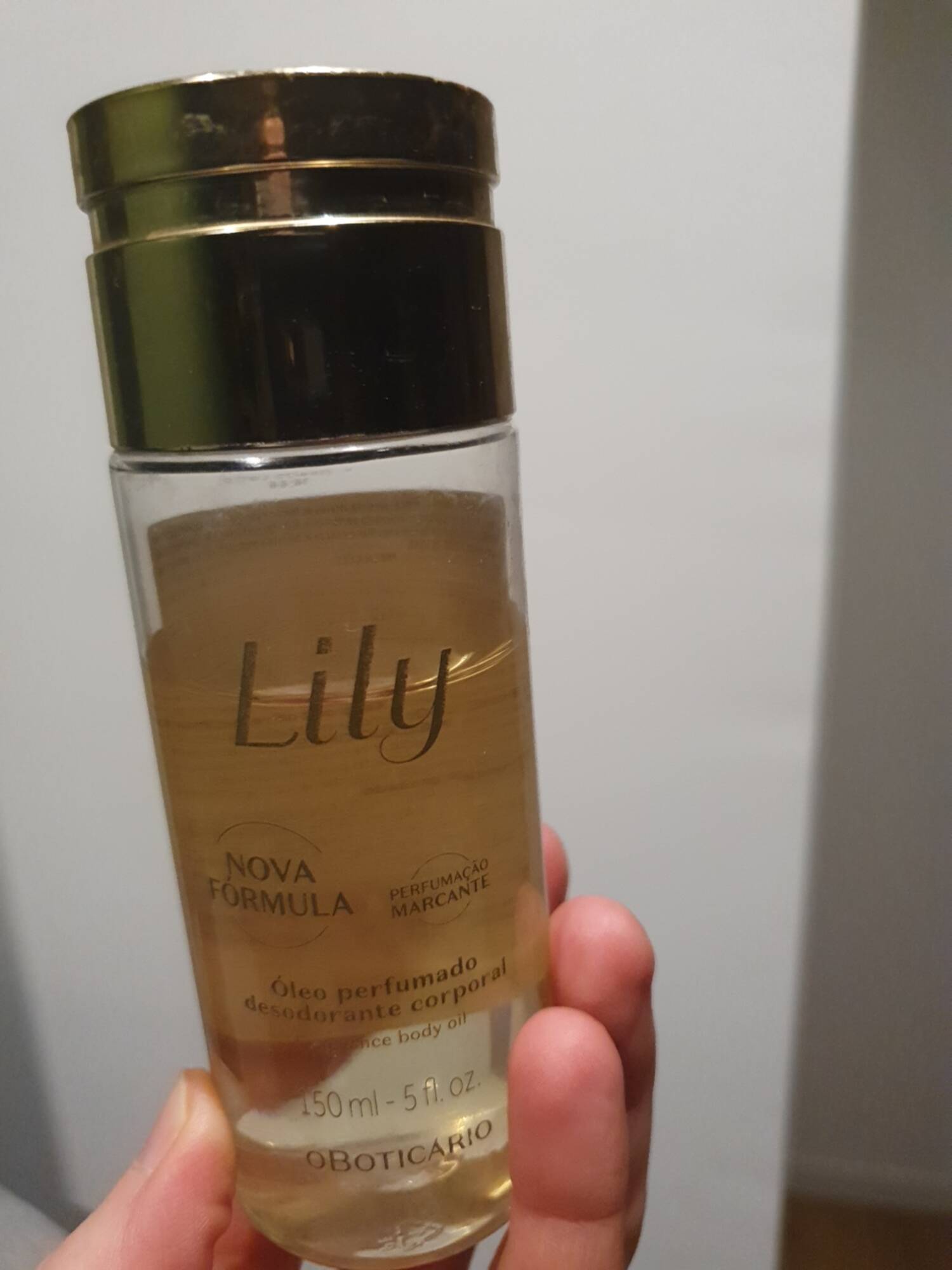 O BOTICARIO - Oleo perfumado desodorante corporal Lily