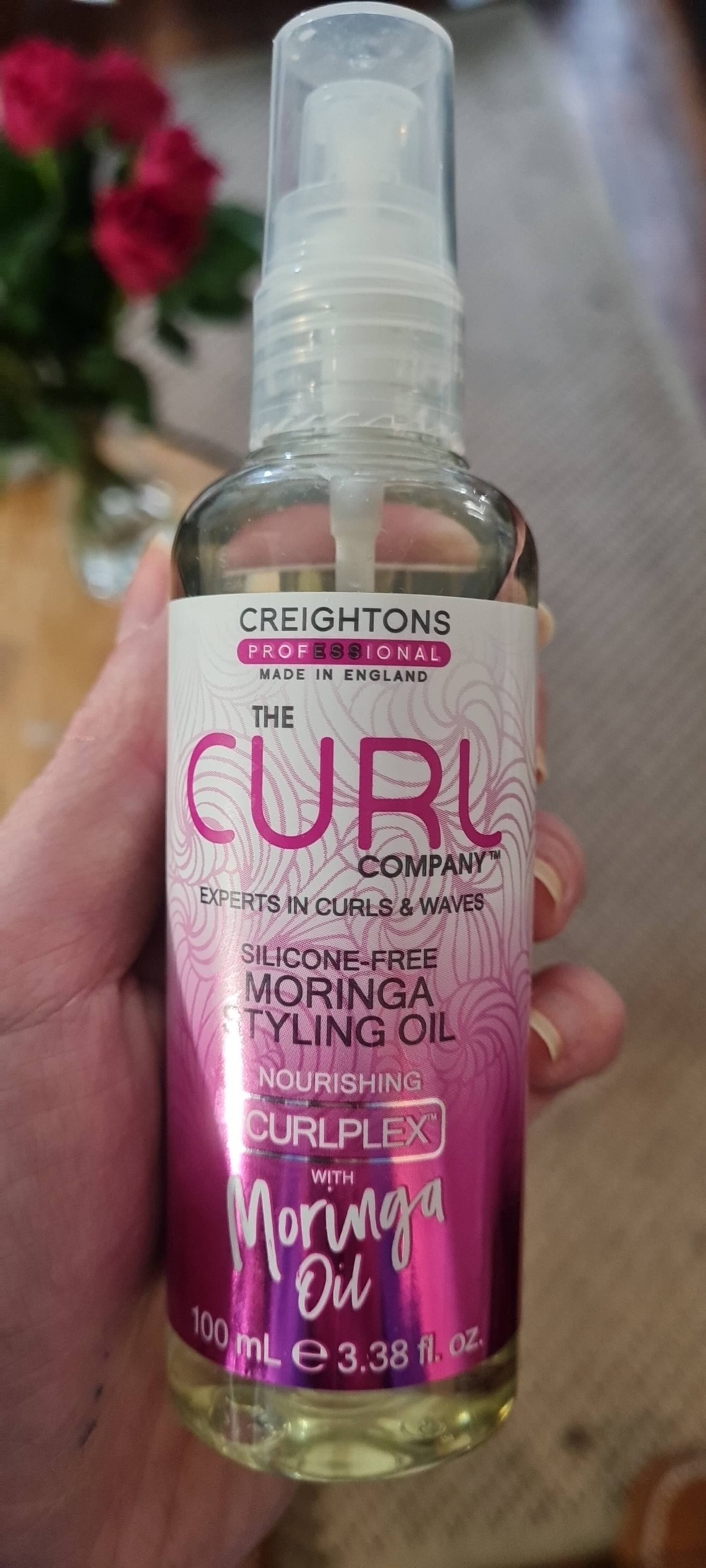 CREIGHTONS - The curl company Silicone free moringa styling oil