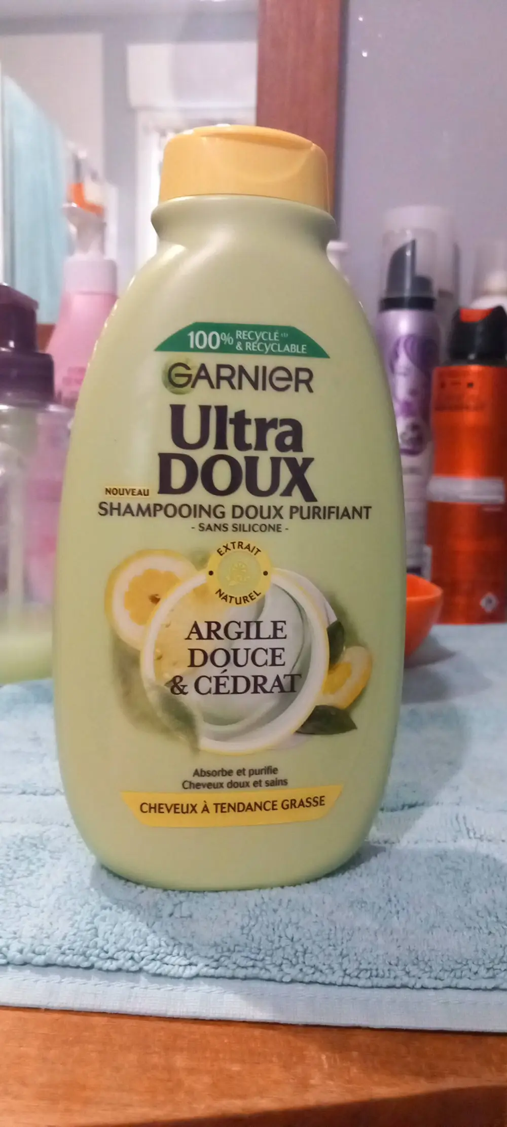 GARNIER - Ultra doux - Shampooing doux purifiant