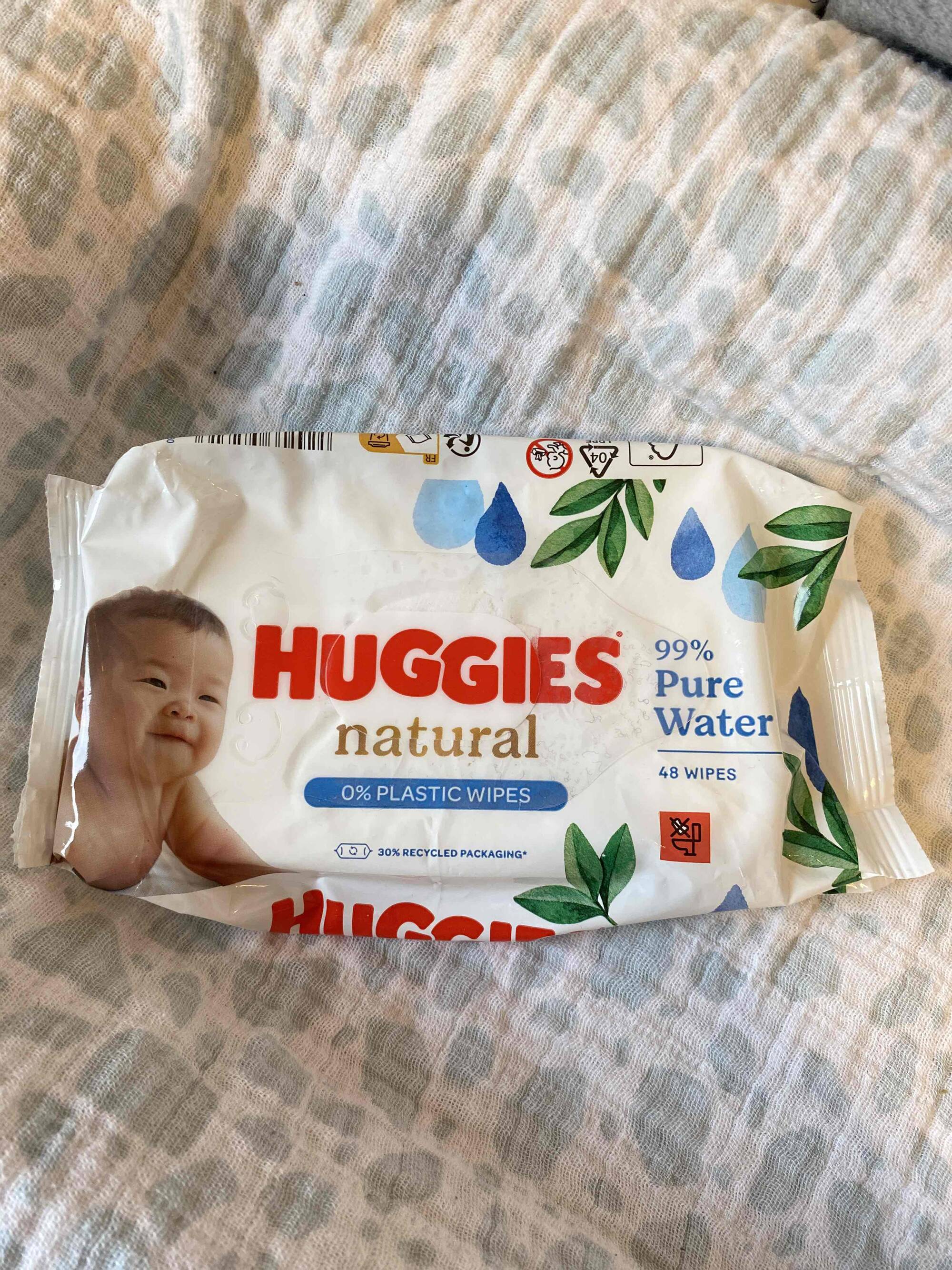 HUGGIES - Baby - Wipes natural