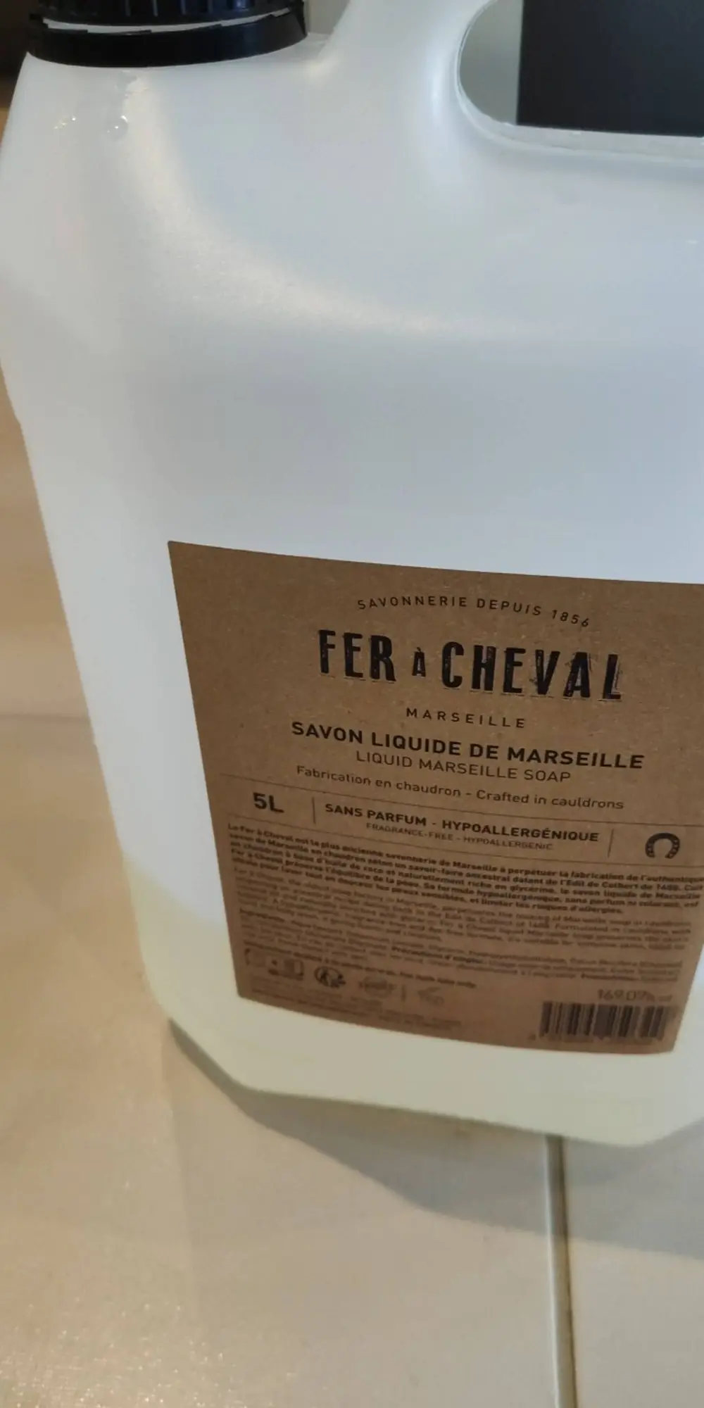 FER À CHEVAL - Savon liquide de Marseille 