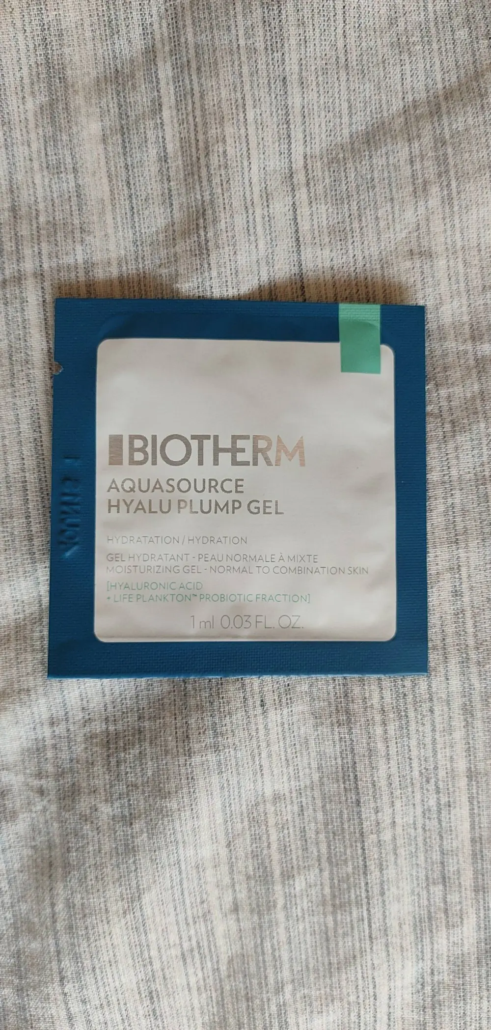 BIOTHERM - Aquasource - Gel hydratant 