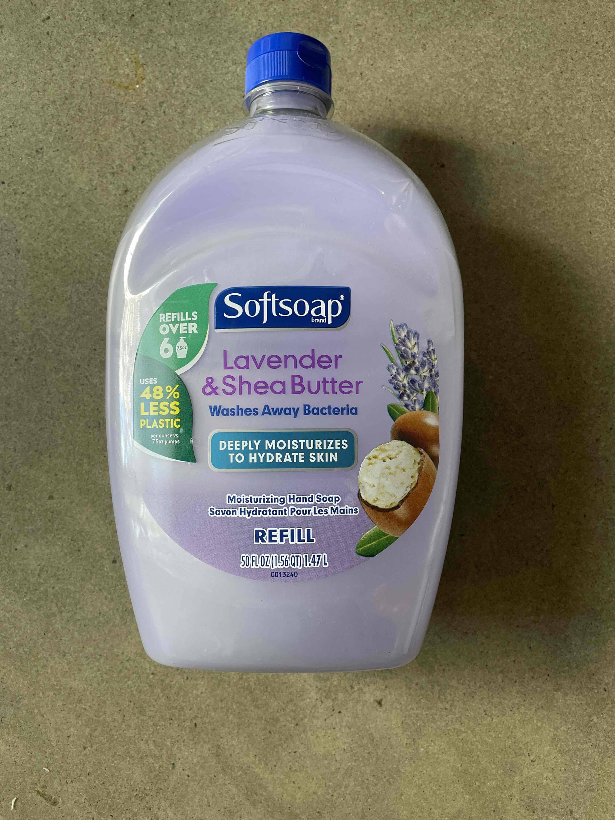 SOFTSOAP - Lavender and shea better - Savon hydratant pour Lina