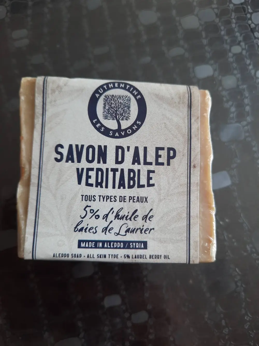 AUTHENTINE LES SAVONS - Savon d'Alep véritable