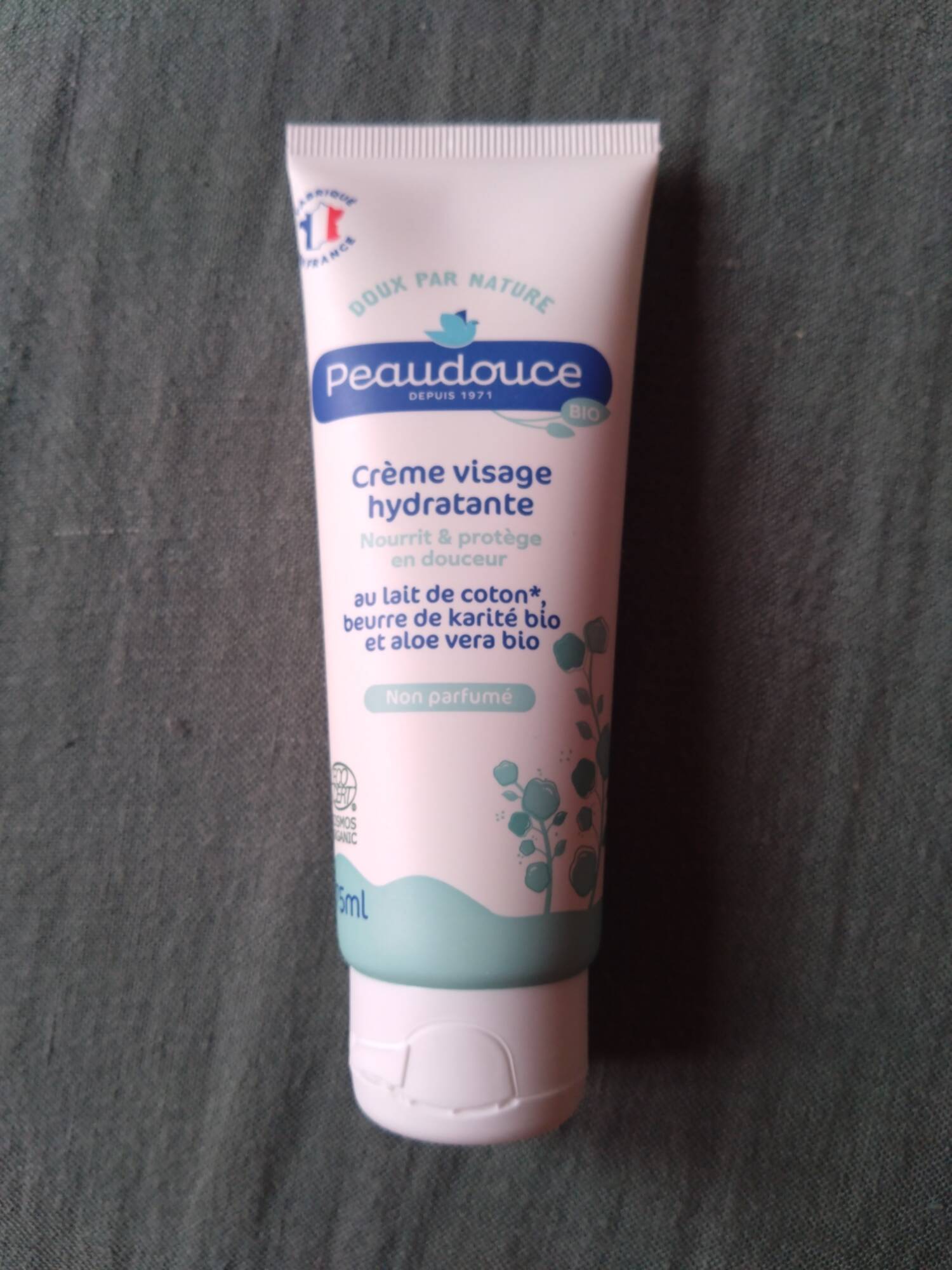 PEAUDOUCE - Crème visage hydratante