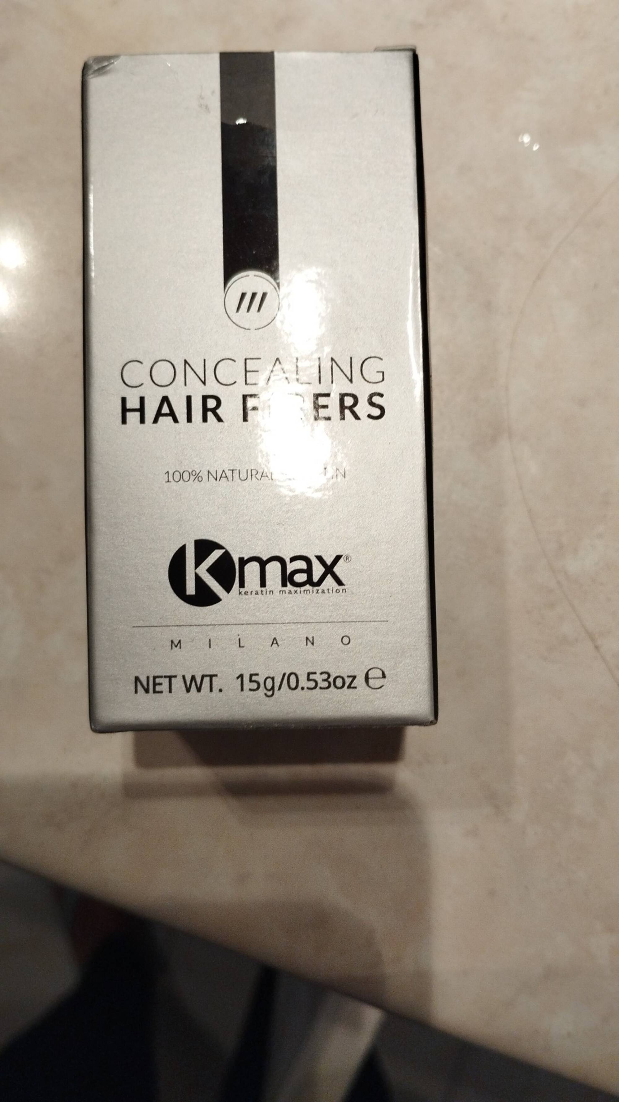 K-MAX - Concealing hair fibers