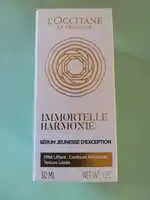 L'OCCITANE - Sérum jeunesse d’exception Immortelle harmonie