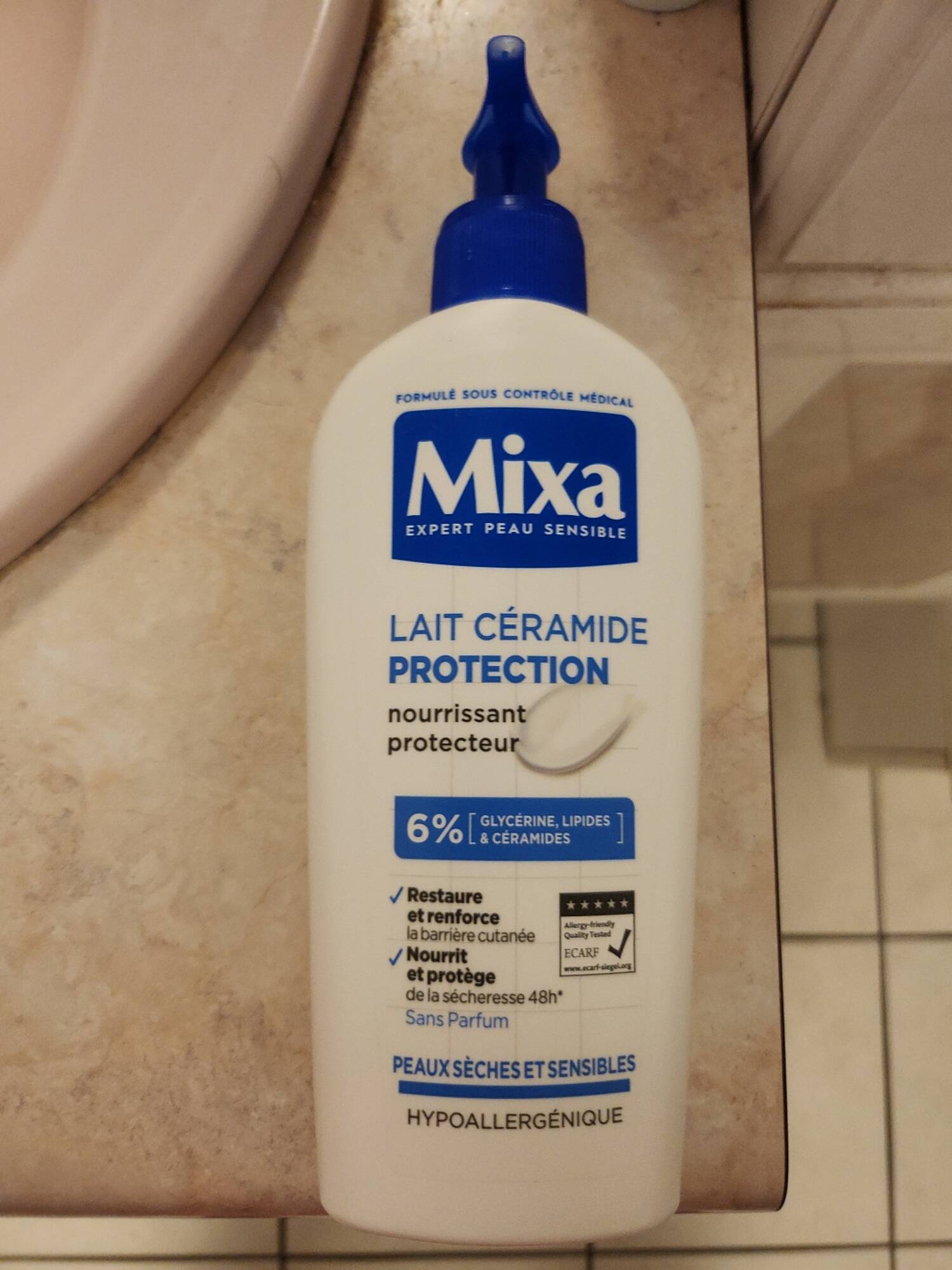 MIXA - Lait céramide - Protection