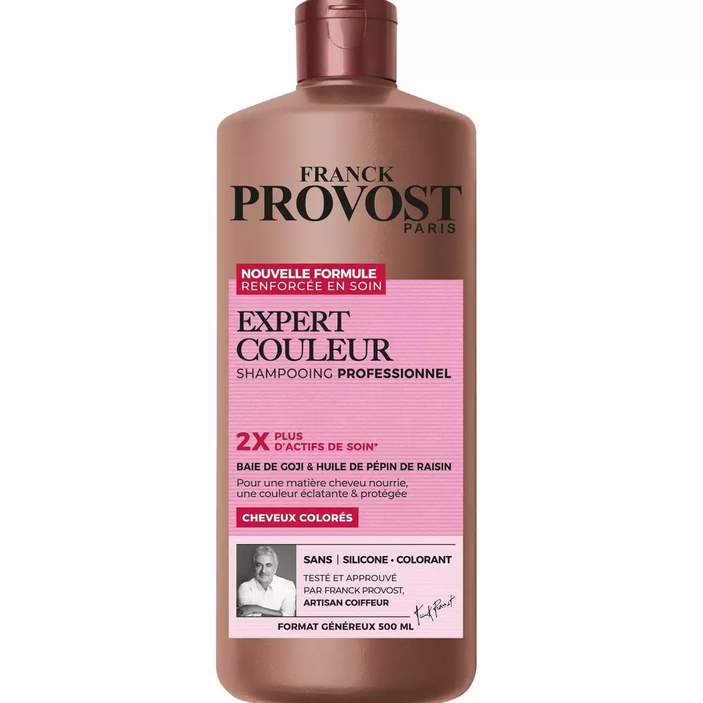 FRANCK PROVOST - Franck Provost Shampooing Cheveux Colorés Méchés ou Décolorés Protège L'Eclat de la Couleur F.PROVO
