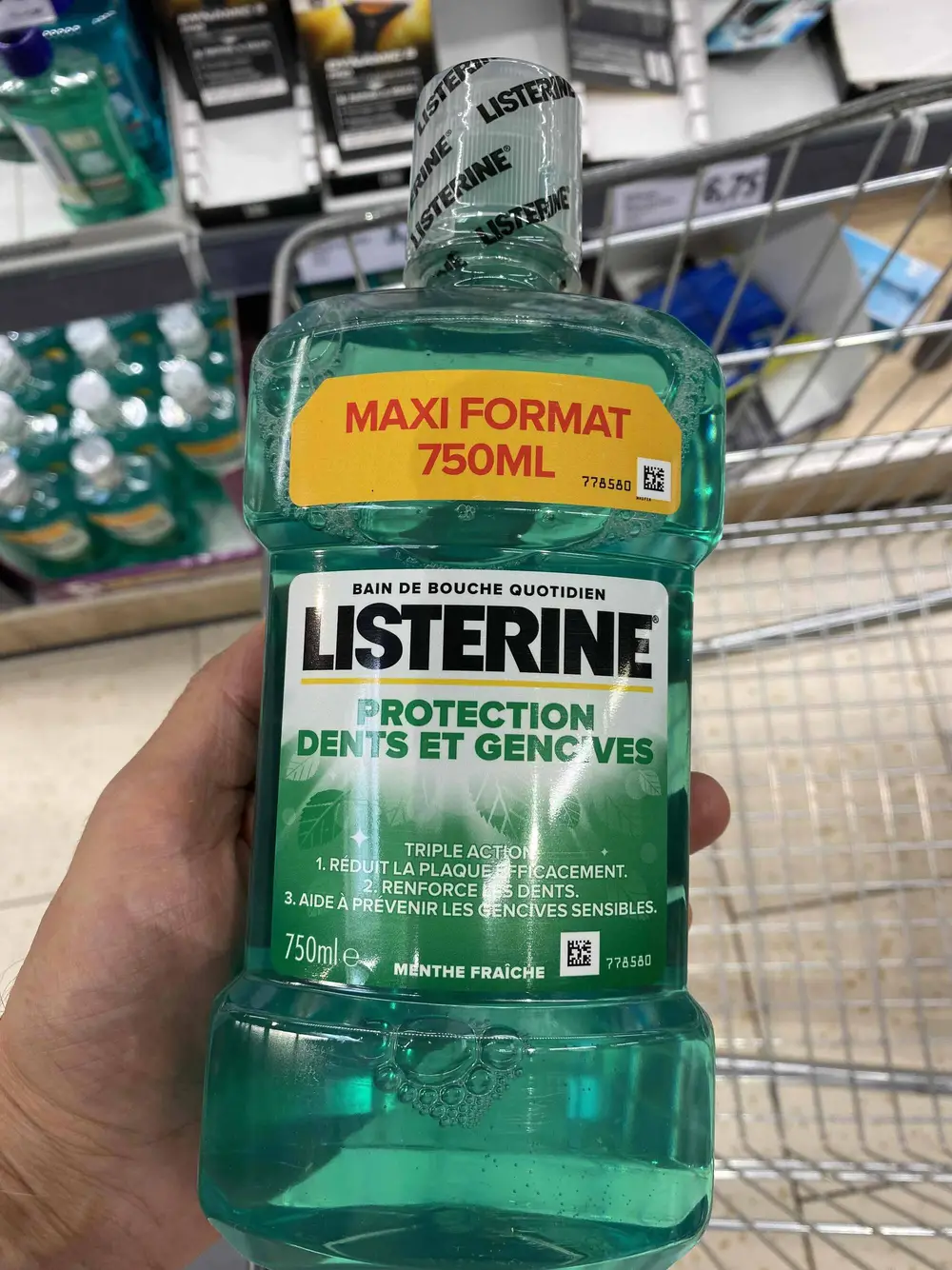 LISTERINE - Protection dents et gencives- Bain de bouche quotidien