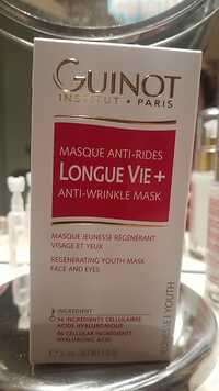 GUINOT INSTITUT PARIS - masque anti-rides longue vie+anti-wrinkle maskask