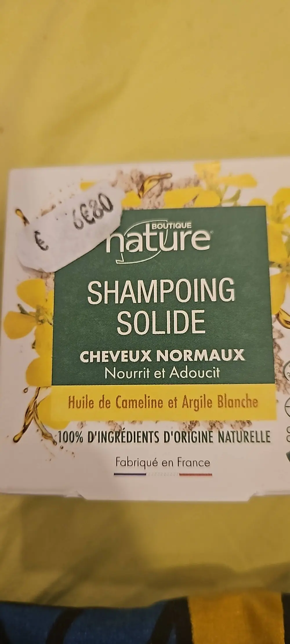 BOUTIQUE NATURE - Cheveux normaux - Shampoing solide