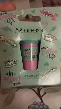 FRIENDS - When coffee is life - Lip balm cup with vanilla scent