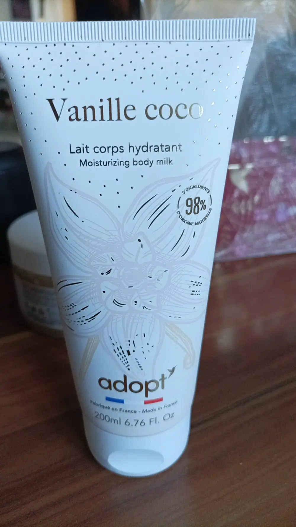 ADOPT' - Vanille coco - Lait corps hydratant