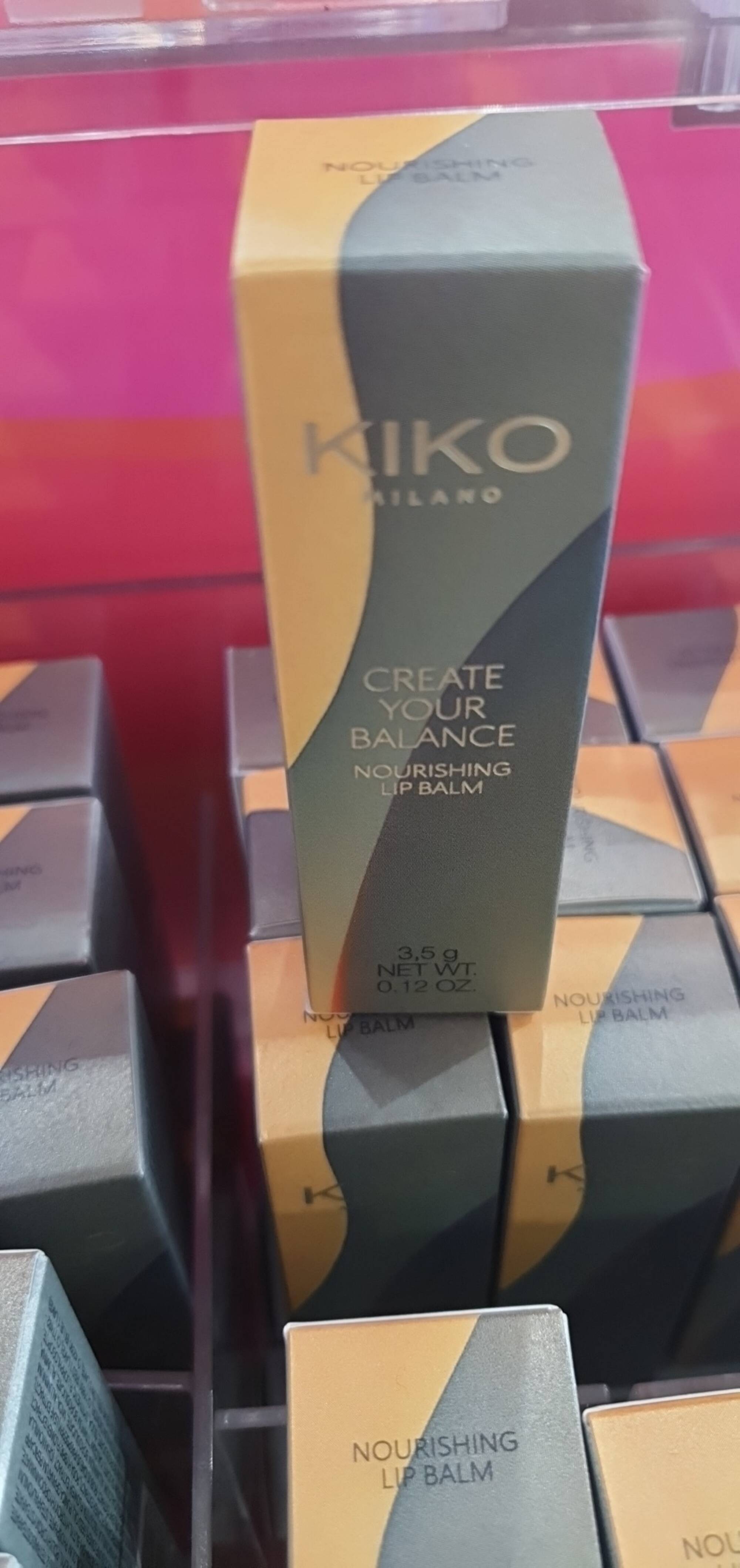 KIKO - Create your balance - Lip balm