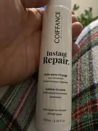 COIFFANCE PROFESSIONNEL - Instant repair - Soin sans rinçage