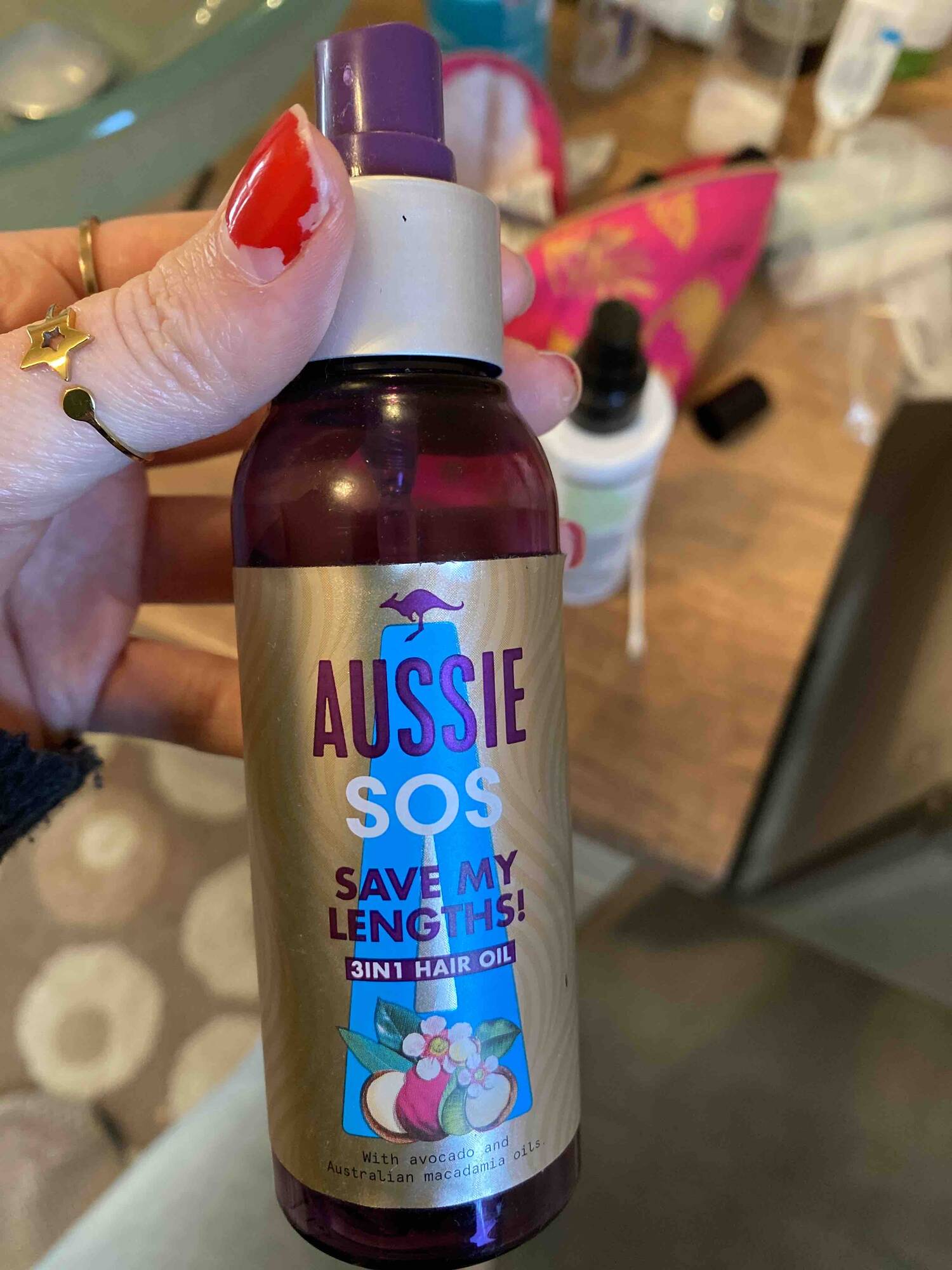 AUSSIE - SOS save my lengths - 3 in 1 Hair oil