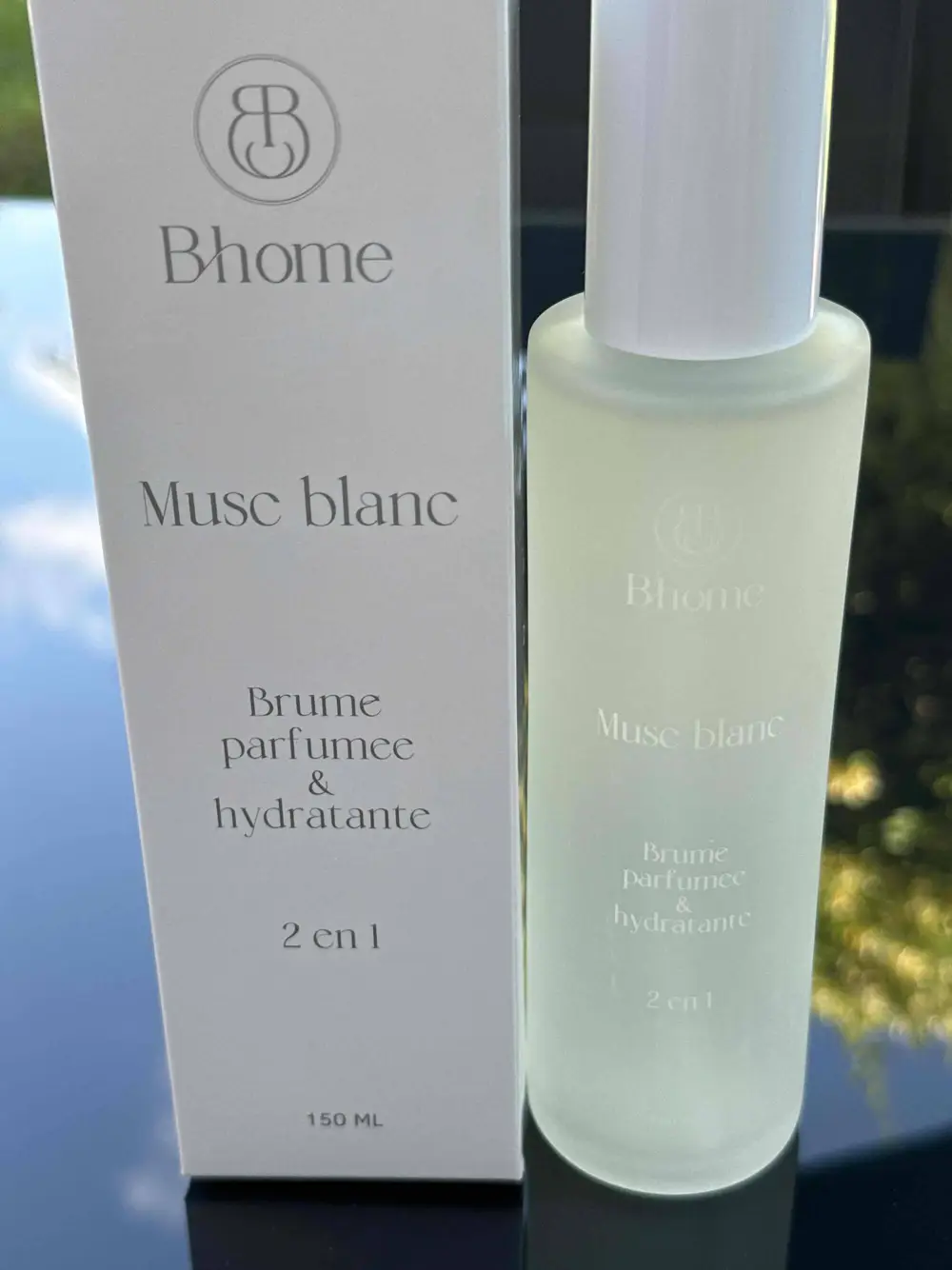 BHOME - Musc blanc - Brume parfumée & hydratante 2 en 1