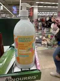 ENERGI FRUIT - Soit lavant doux corps et cheveux parfum abricot 