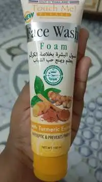 TOUCH ME! - Face wash foam with tumeric extract