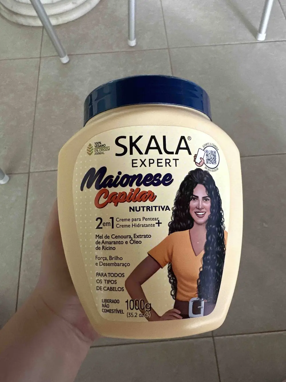 SKALA - Maionese capilar nutritiva - Creme para pentea 2 em 1