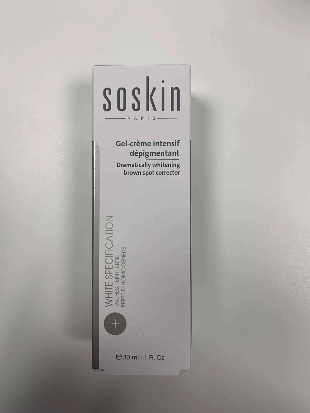 SOSKIN - Gel-crème intensif dépigmentant