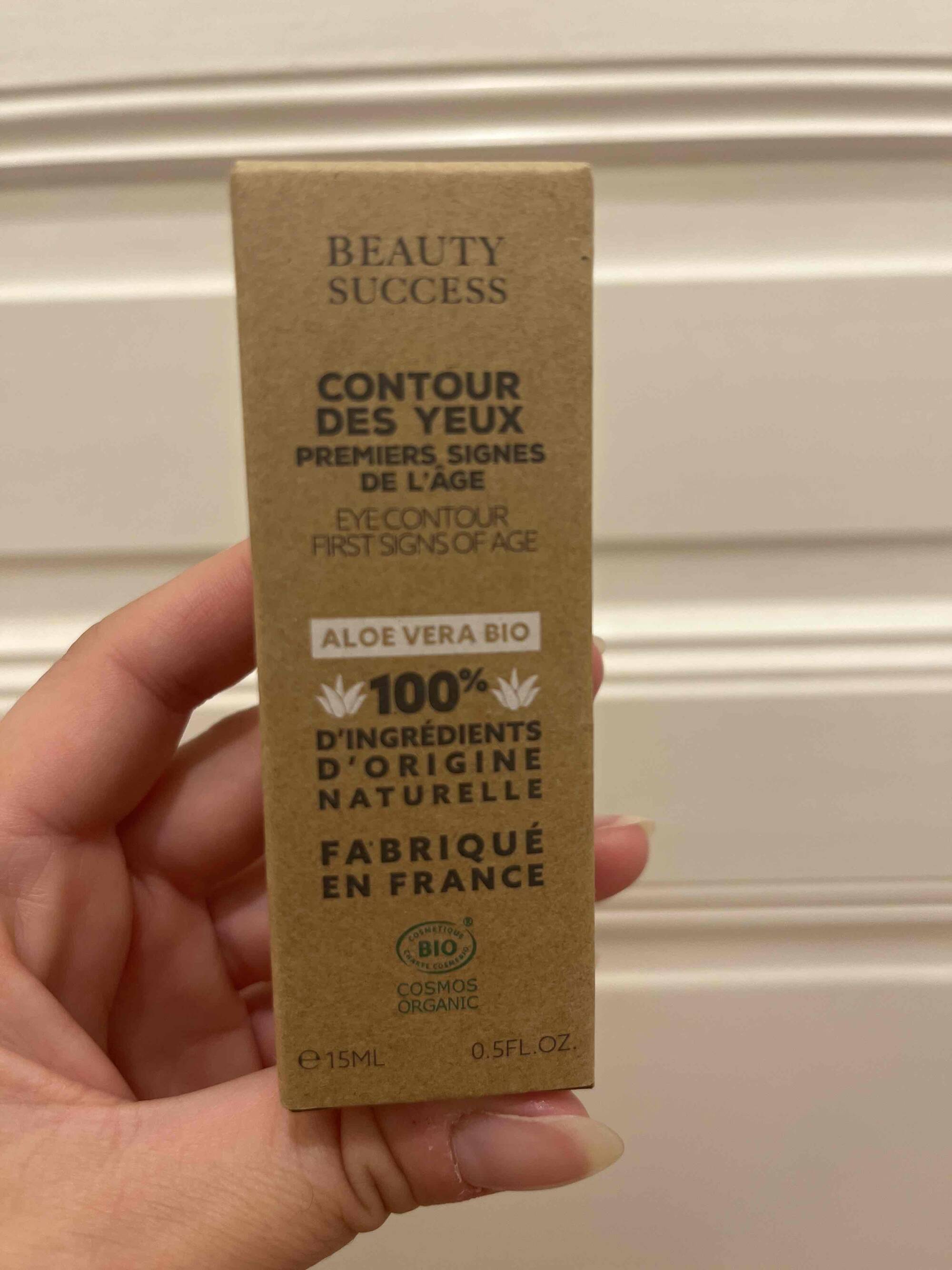 BEAUTY SUCCESS - Aloe vera bio - Contour des yeux