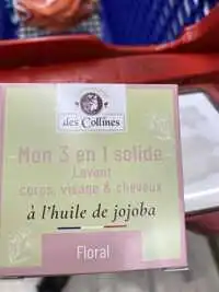 SAVONNERIE DES COLLINES - Floral - Mon 3 en 1 lavant corps, visage & cheveux
