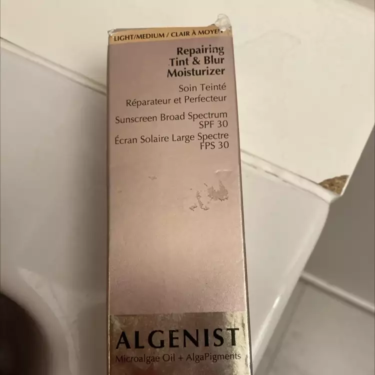 ALGENIST - Soin teinté réparateur et perfecteur - Ecran solaire FPS 30