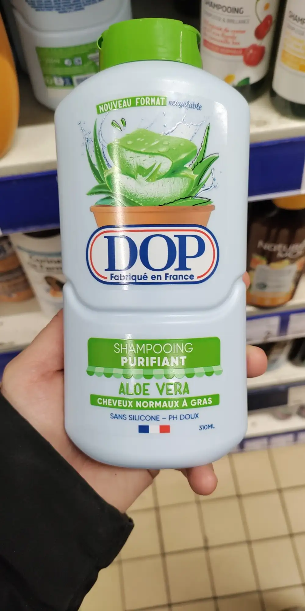DOP - Shampooing purifiant aloe vera