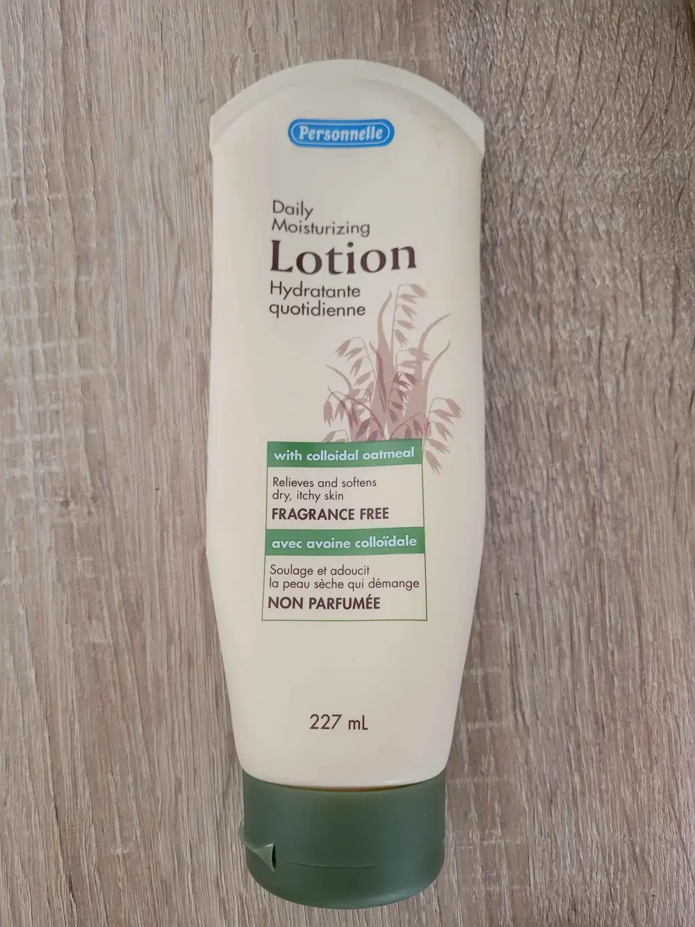 PERSONELLE - Lotion hydratante quotidienne