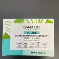 GAMARDE - Dermo-shampooing démêlant solide cheveux gras