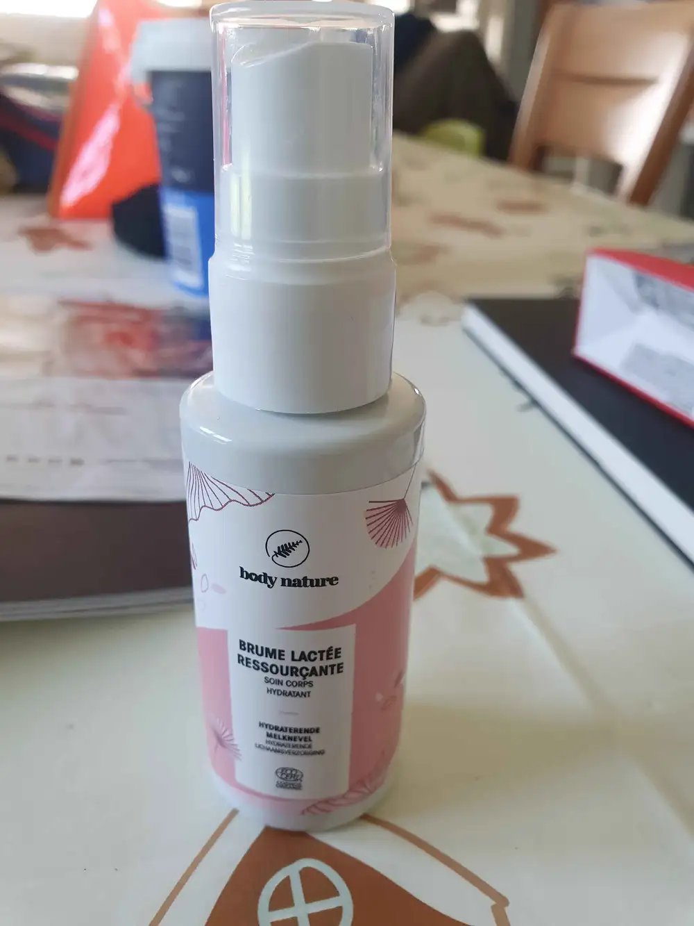 BODY NATURE - Brume lactée ressourçante - Soin corps hydratant