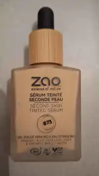 ZAO - Sérum teinté seconde peau 873 doré