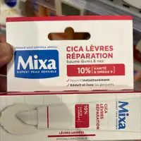 MIXA - Cica lèvres réparation - Baume lèvres & nez