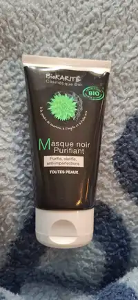BIOKARITÉ - Masque noir purifiant toutes peaux