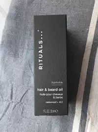 RITUALS - Homme - Huile cheveux & barbe