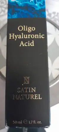SATIN NATUREL - Oligo hyaluronic acid - Sérum bio pour le visag