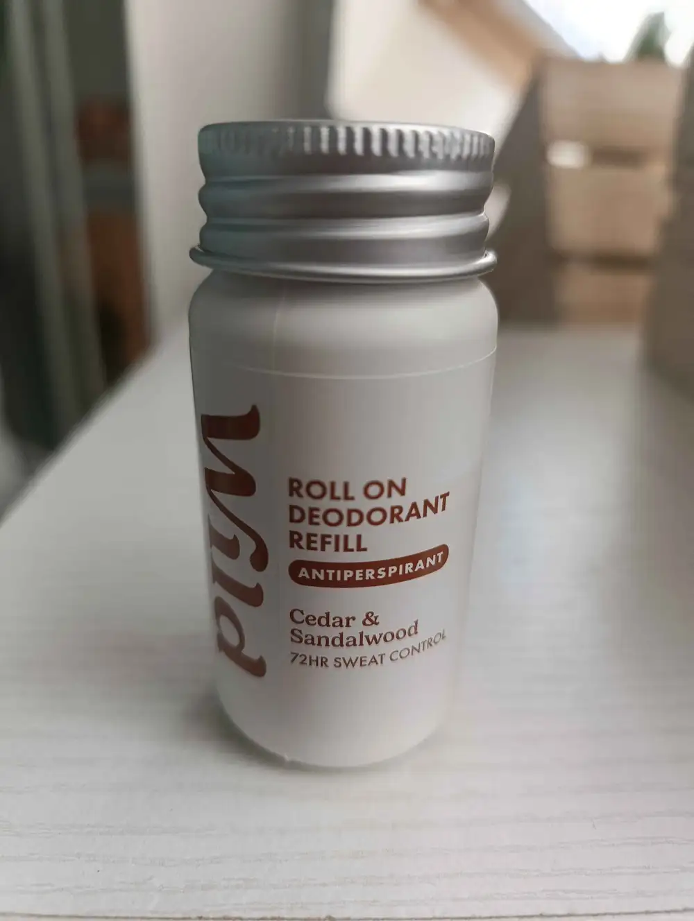 WILD - Roll on déodorant refill cedar & sandalwood