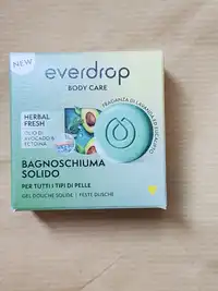 EVERDROP - Gel douche solide herbal fresh