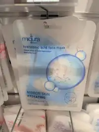 MIQURA K BEAUTY - Masque visage à l'acide hyaluronique