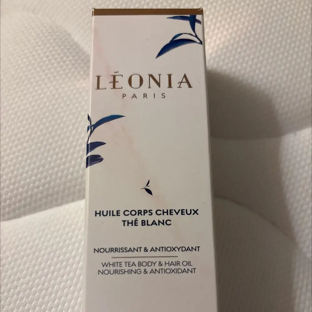 LÉONIA PARIS - Huile corps cheveux thé blanc