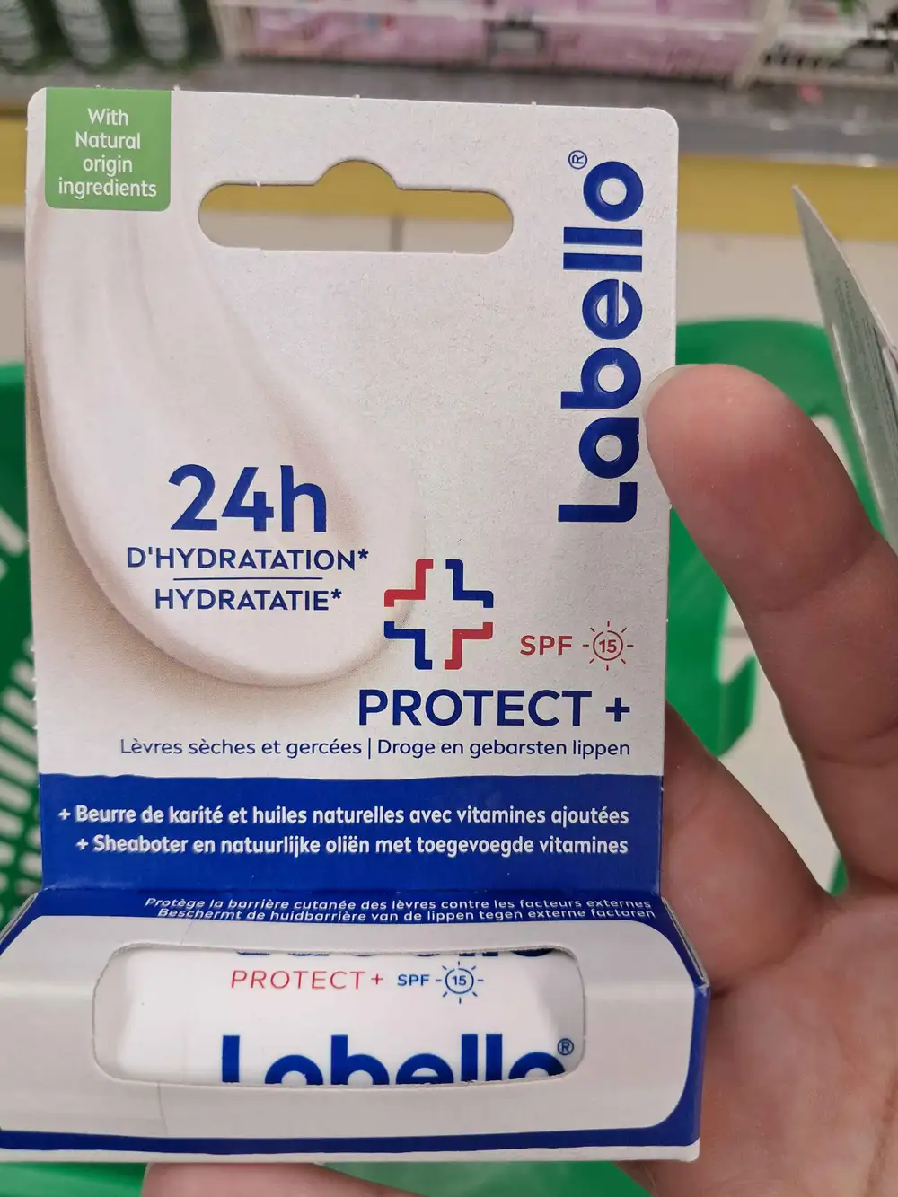 LABELLO - Soin des lèvres protect+ SPF15